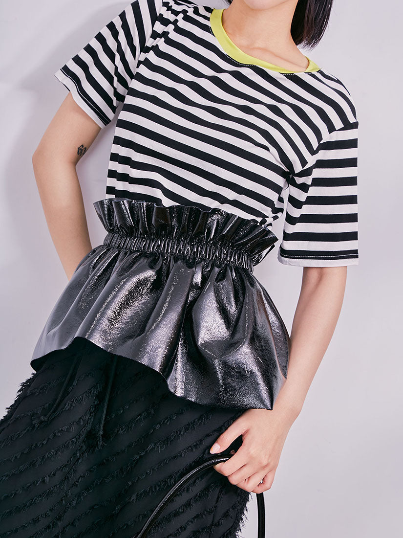 RUFFLE BELT