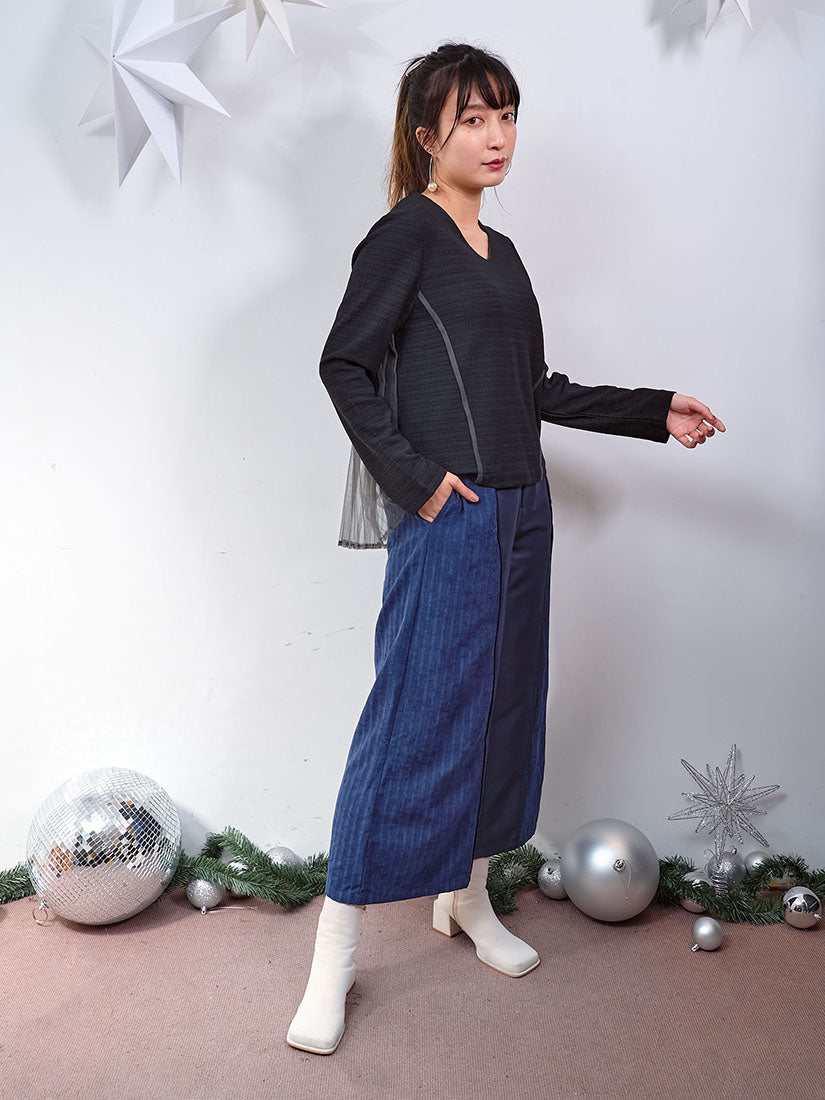 Irregular Patched Culottes (2 Colours)