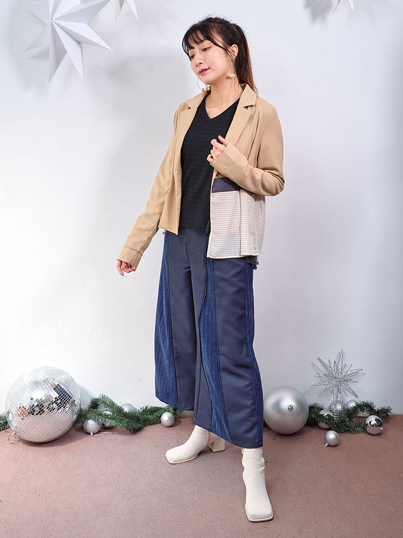 Irregular Patched Culottes (2 Colours)