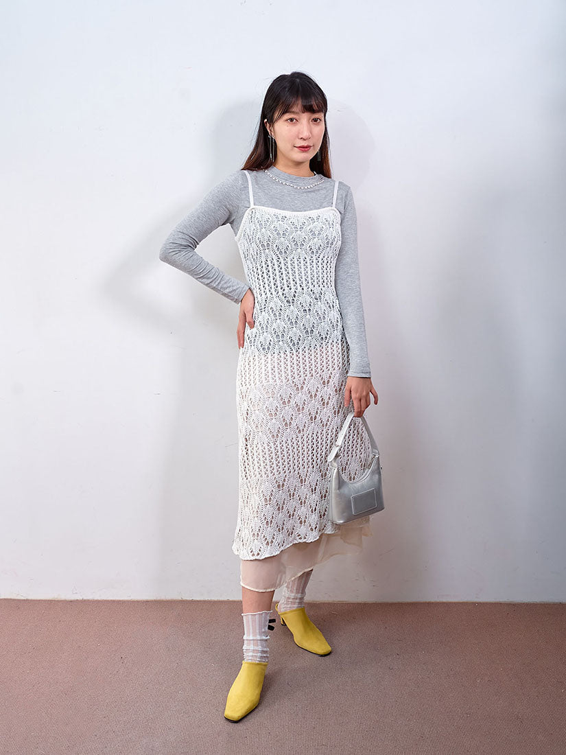 Layered Satin Skirt (2 Colours)