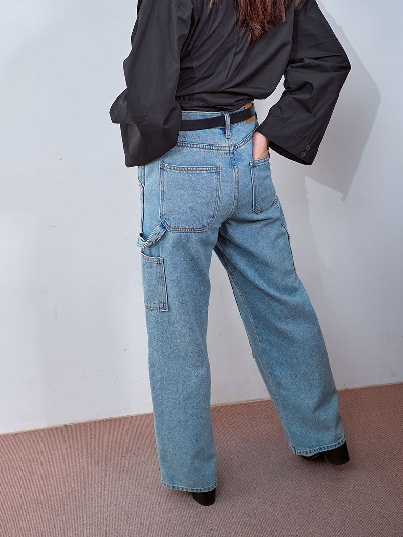 Patched Carpenter Jeans