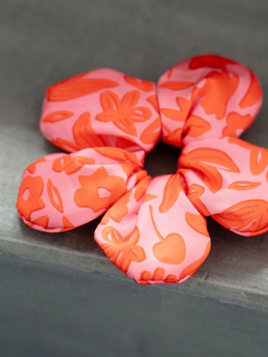 Large Printed Flower Darling