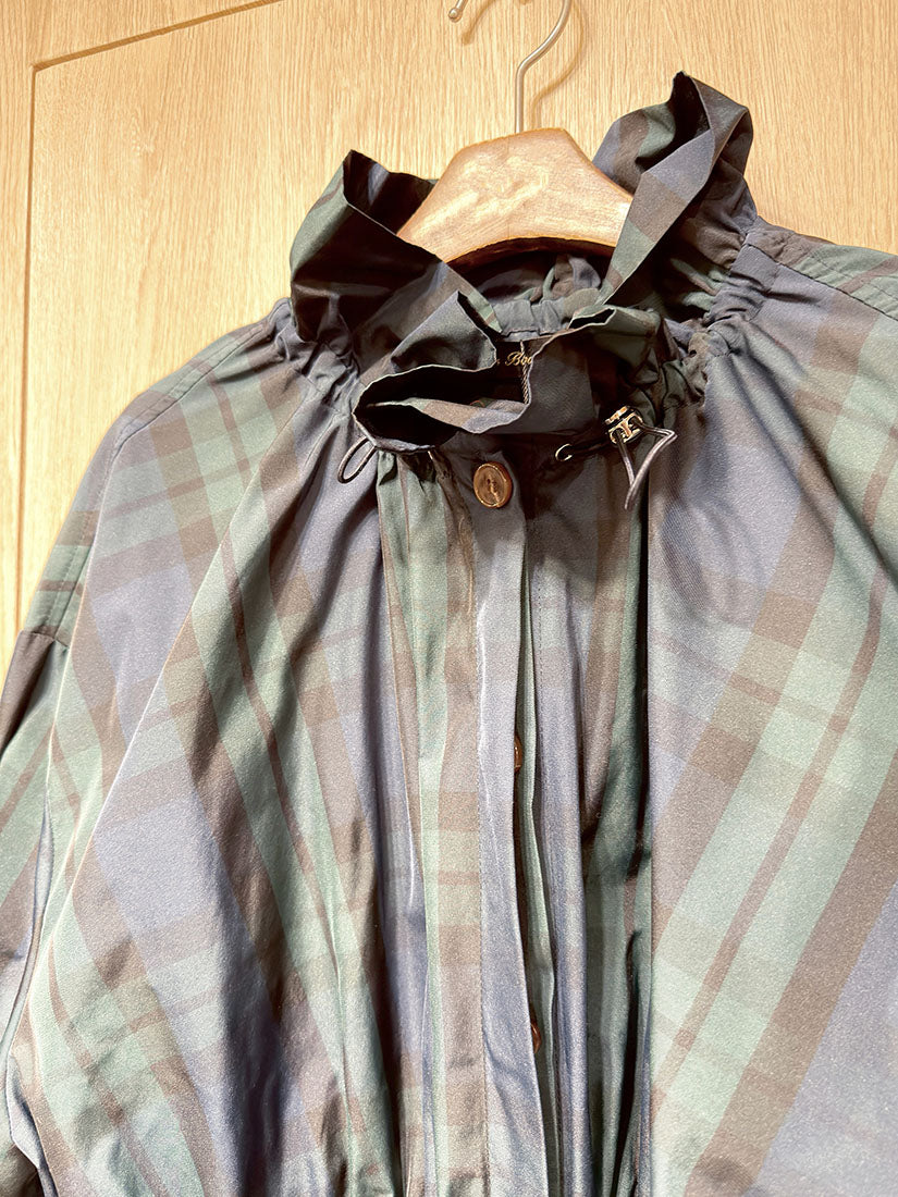 Plaid Check Coat (2 Colours)