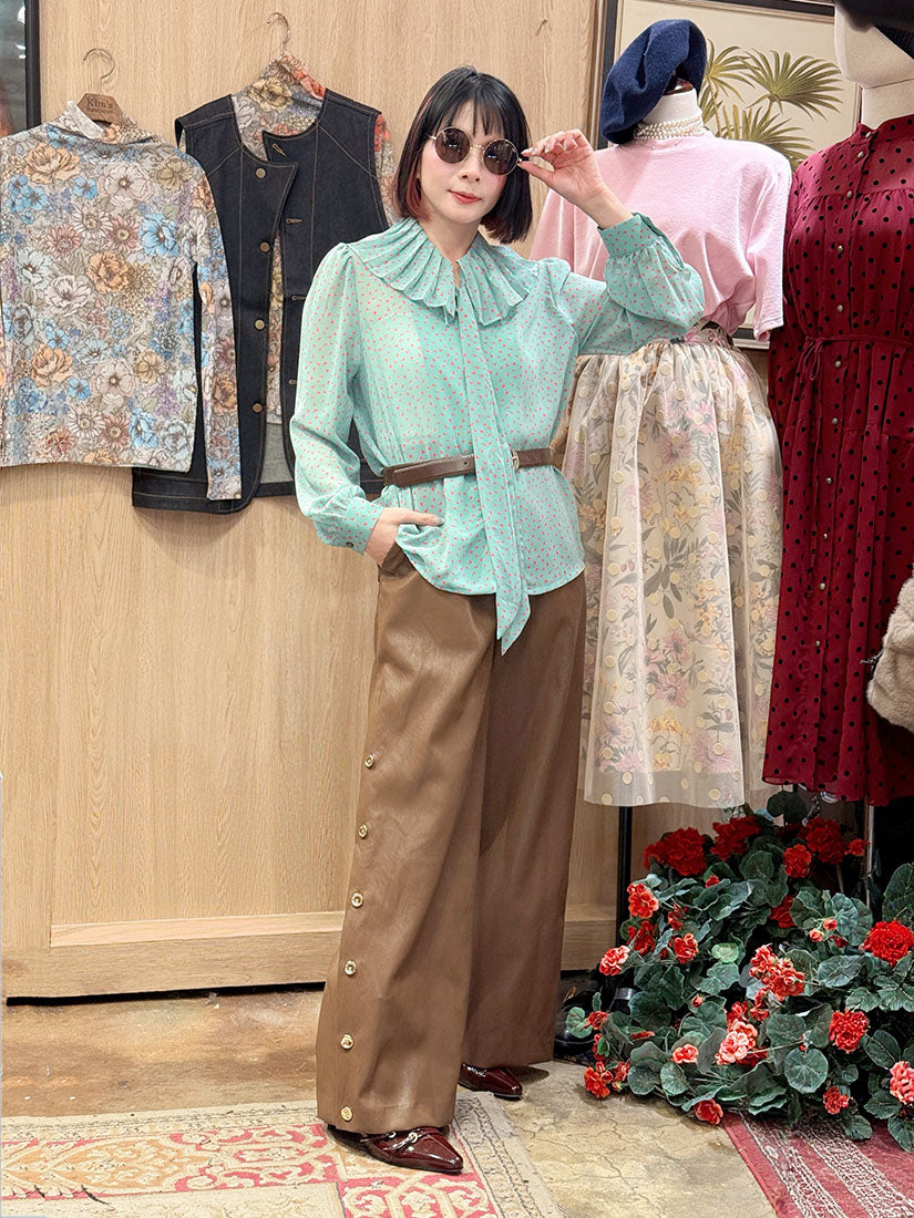 Side Button Pants (2 Colours)