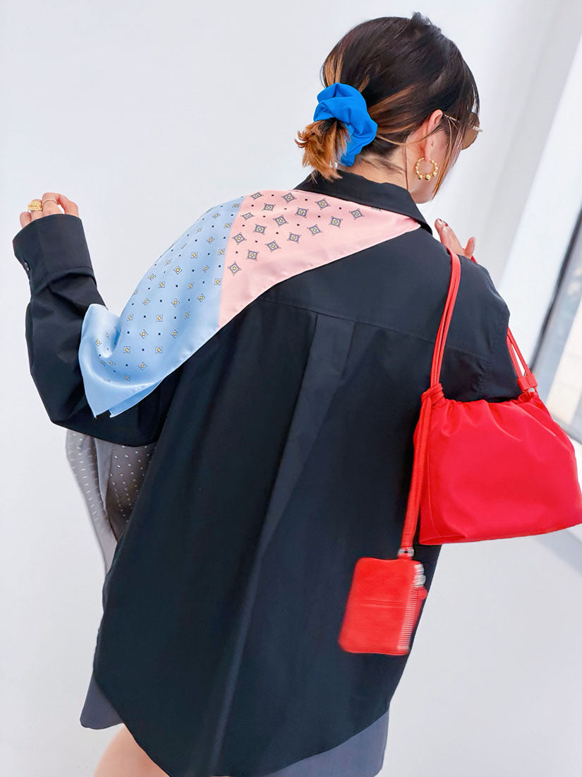 Leather Drawstring Shoulder Bag (4 Colours)