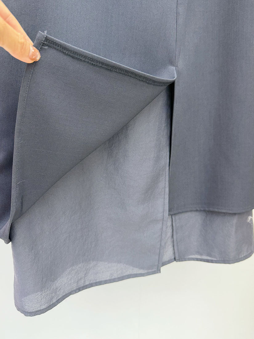 Layered Straight Skirt