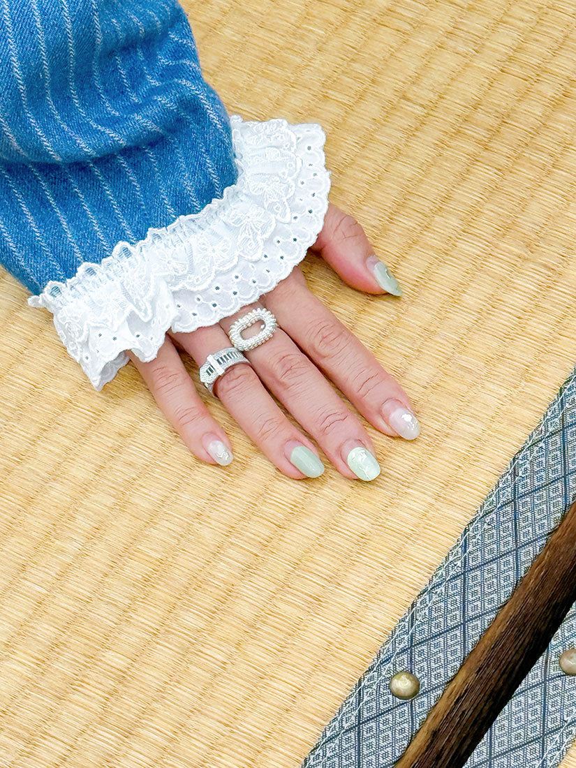 Silver Watchband Ring