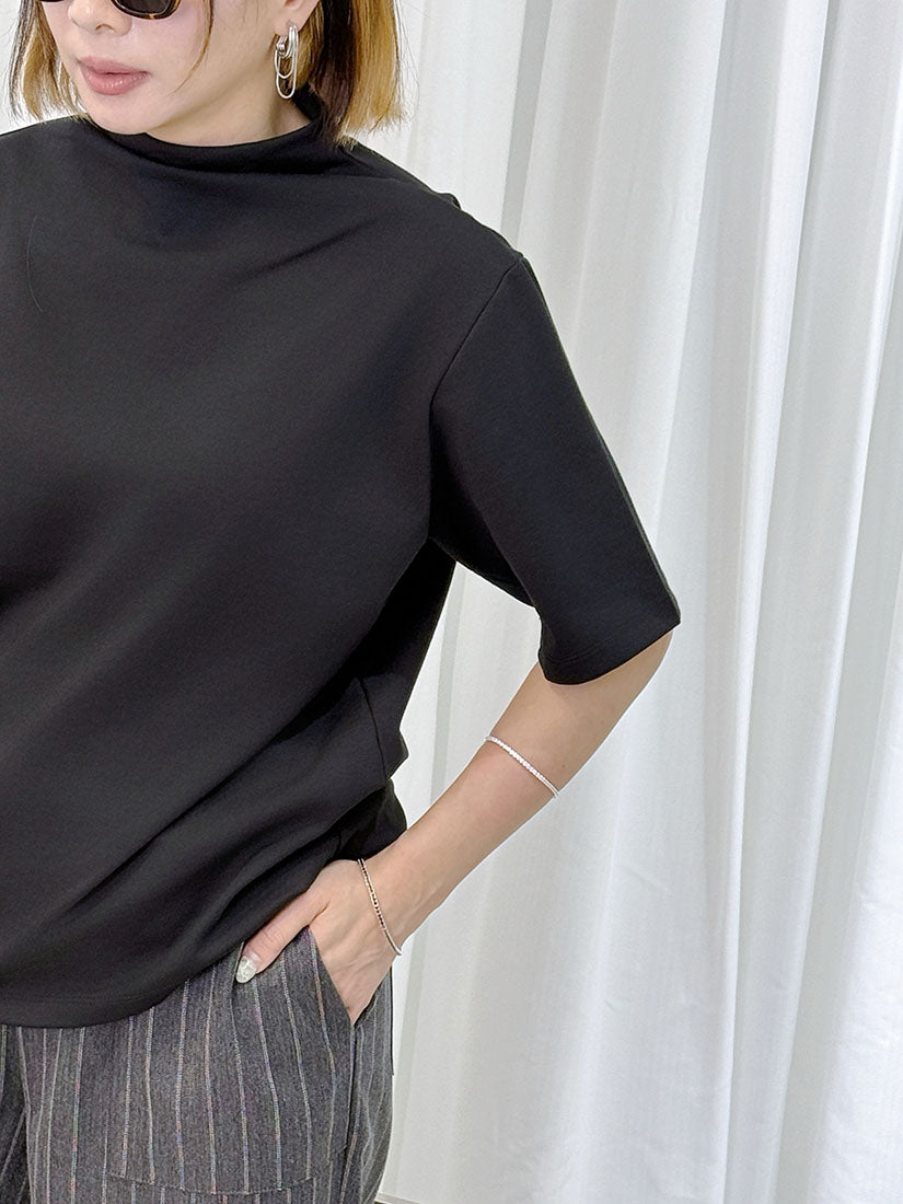 Mock Neck Basic Top (4 Colours)