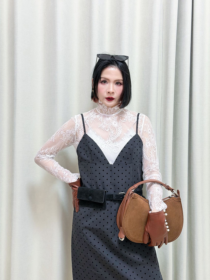 Polka Dot Sling Dress (2 Colours)