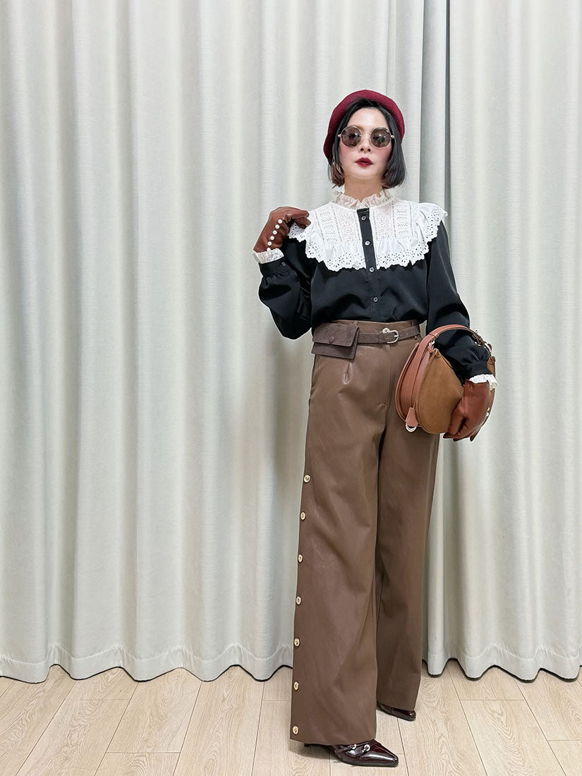 2 ways Saddle Crescent Shoulder Bag (2 Colours)