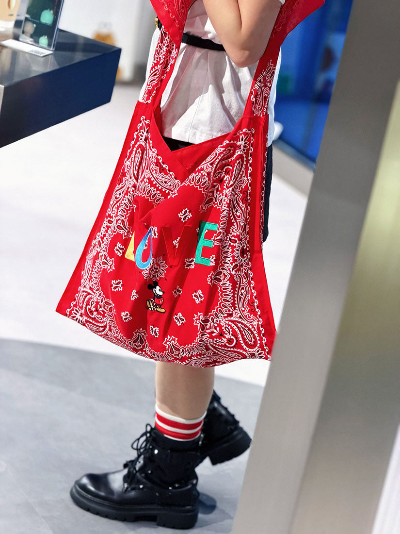 Mickey Love Scarf Bag (5 Colours)
