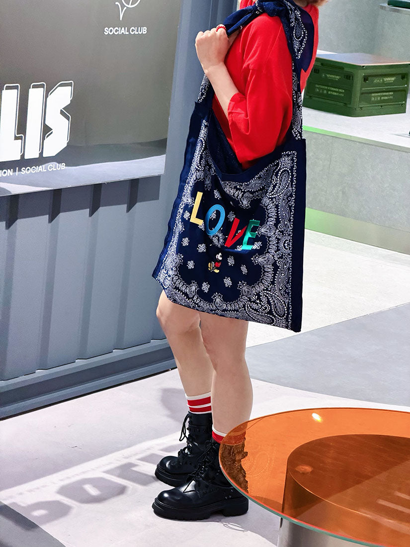 Mickey Love Scarf Bag (5 Colours)