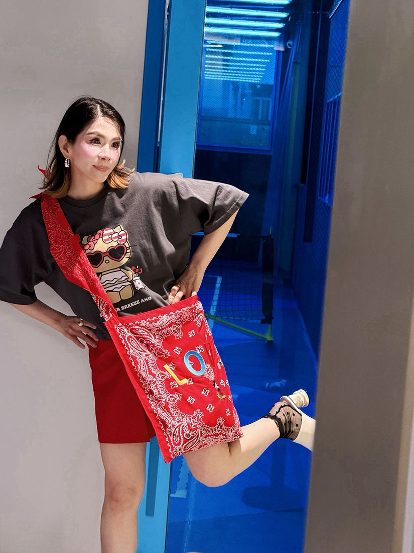 Mickey Love Scarf Bag (5 Colours)