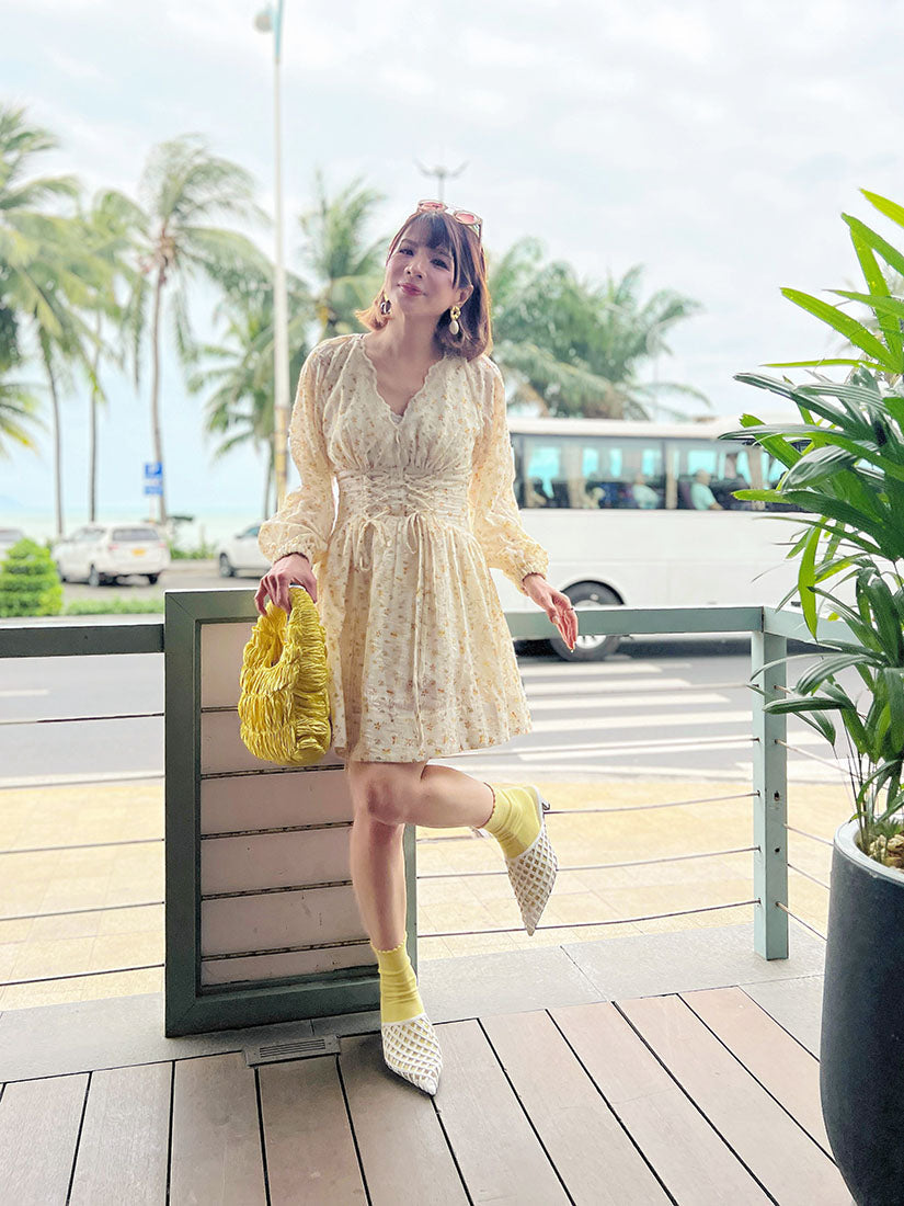 Leather Net Heeled Mules (2 Colours)