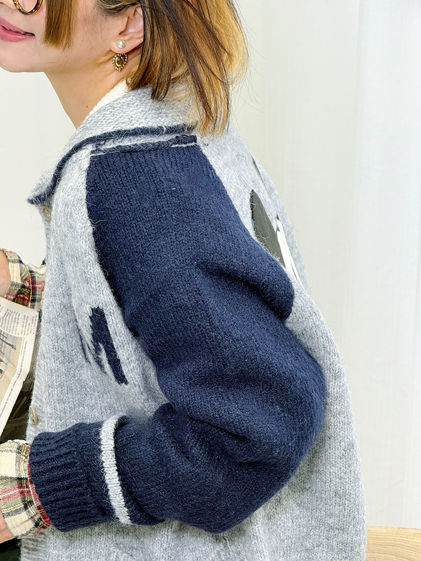 Mickey Mouse Colourblocked Cardigan (2 Colours)