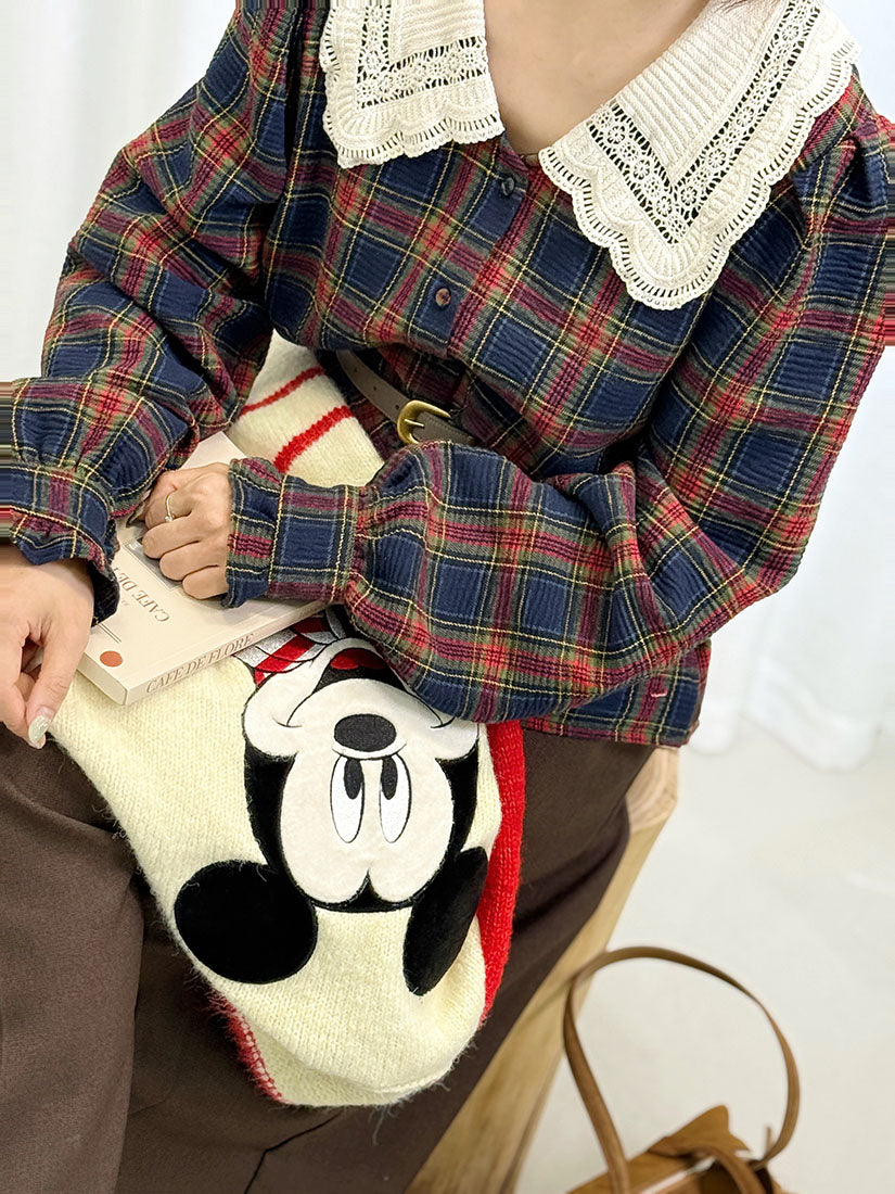 Mickey Mouse Colourblocked Cardigan (2 Colours)