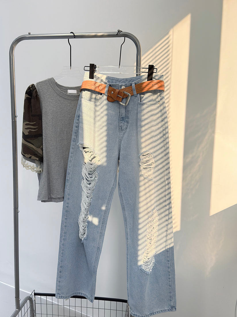 Distressed Jeans