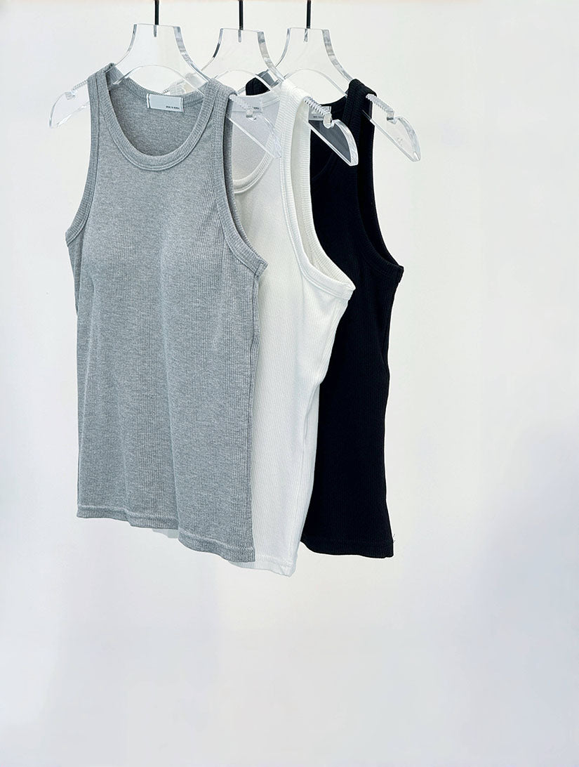 Rib Bra Tank Top (3 Colours)