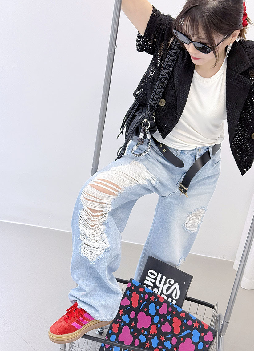 Distressed Jeans