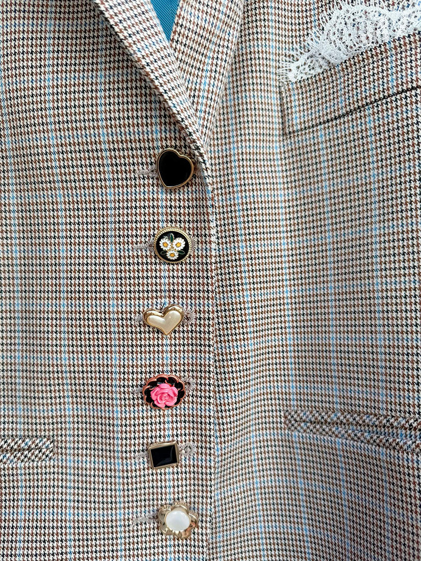 Different Metal Blazer (2 Colours)