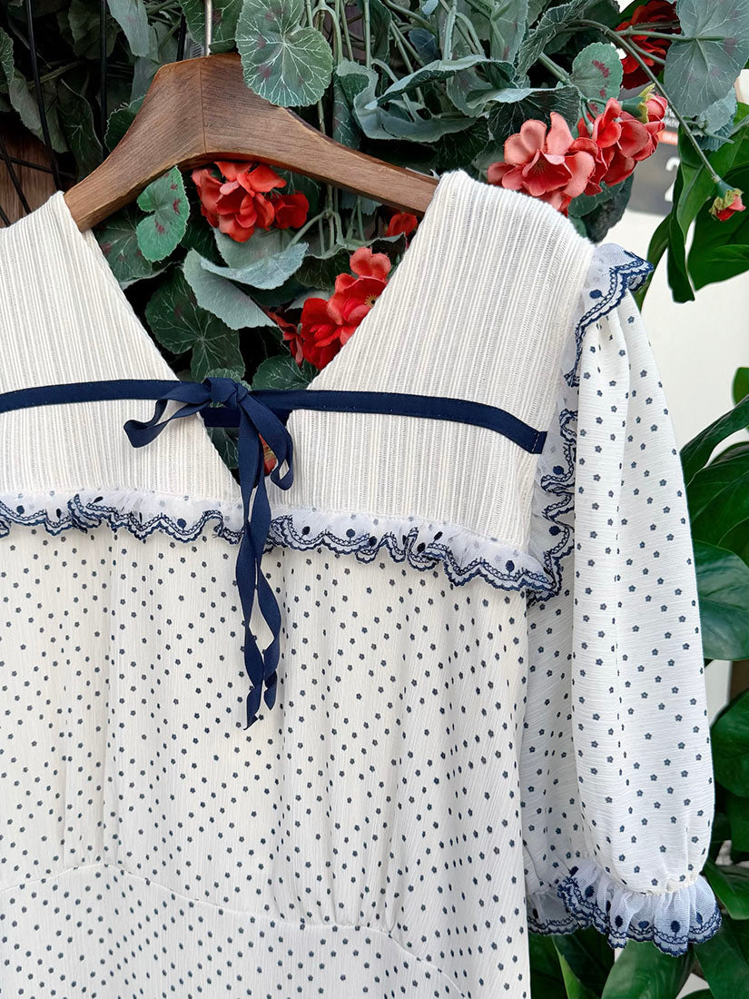 Polka Dot Midi Dress (2 Colours)