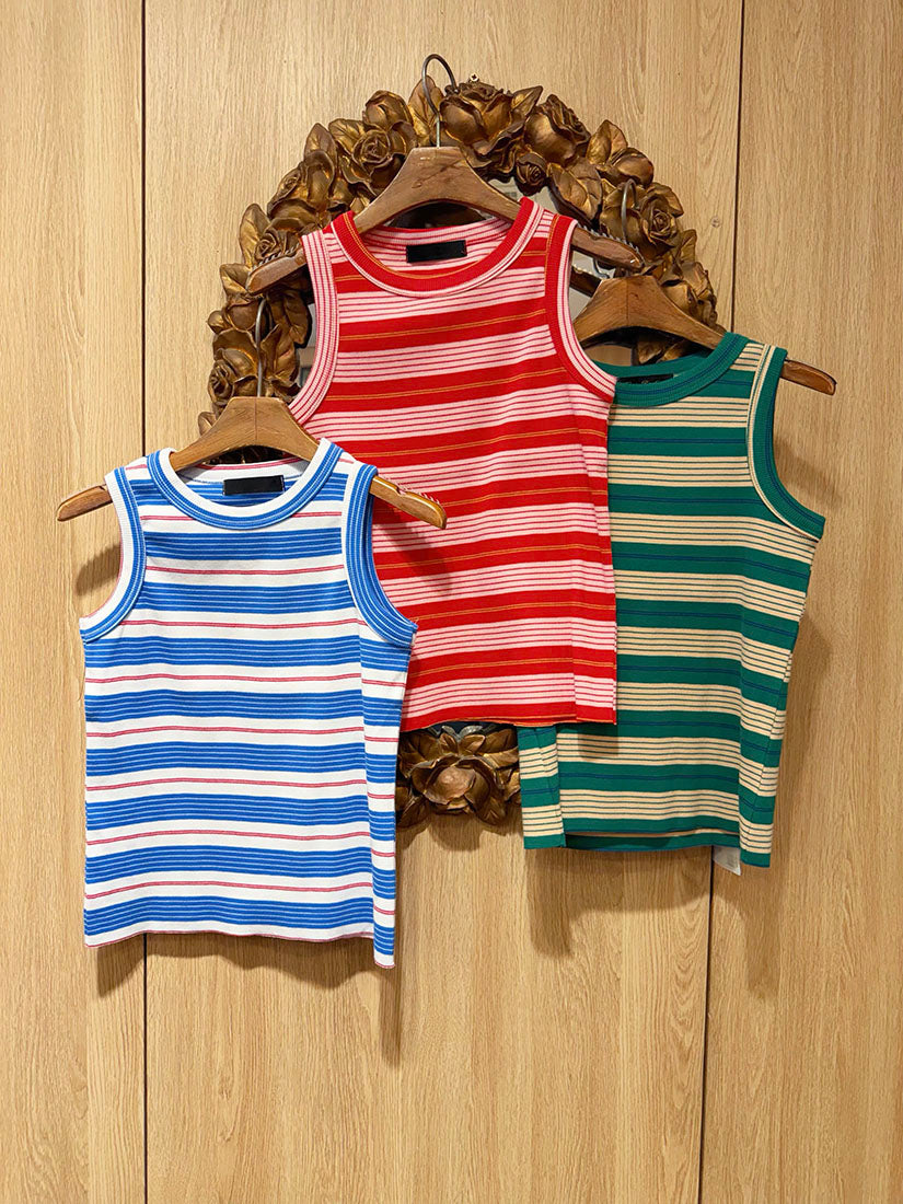 Striped Tank Top (3 Colours)