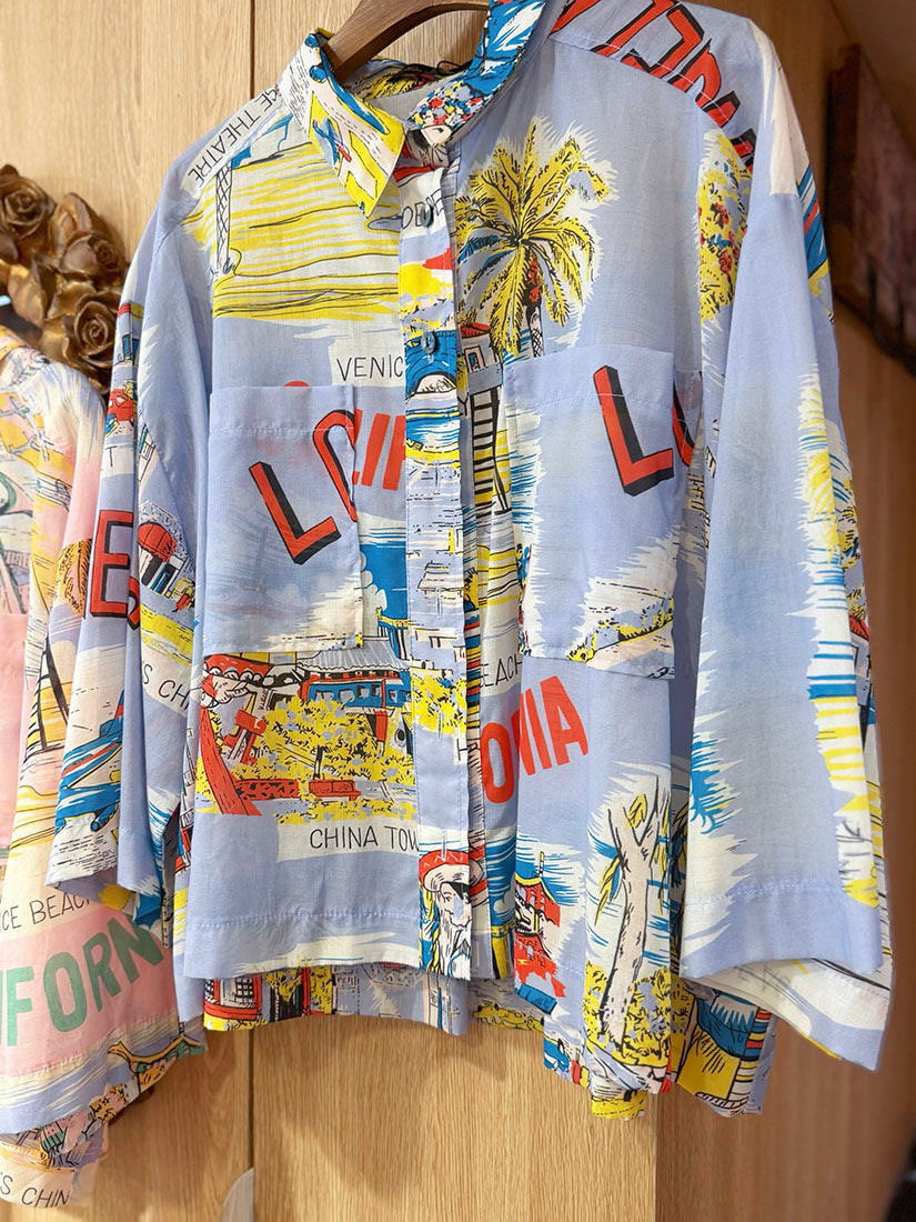 California Printed Shirt(2 Colours)