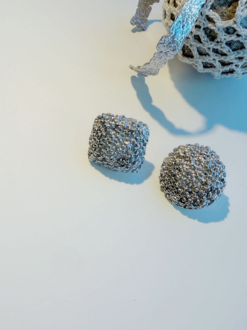 Raw & Sleek Silver Jewellery (3 Styles)