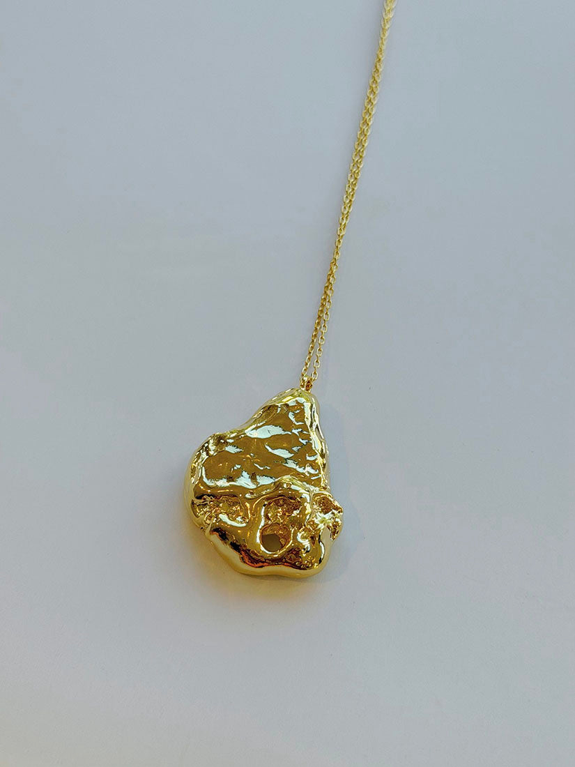 Gold Pendant Long Necklace (2 Styles)