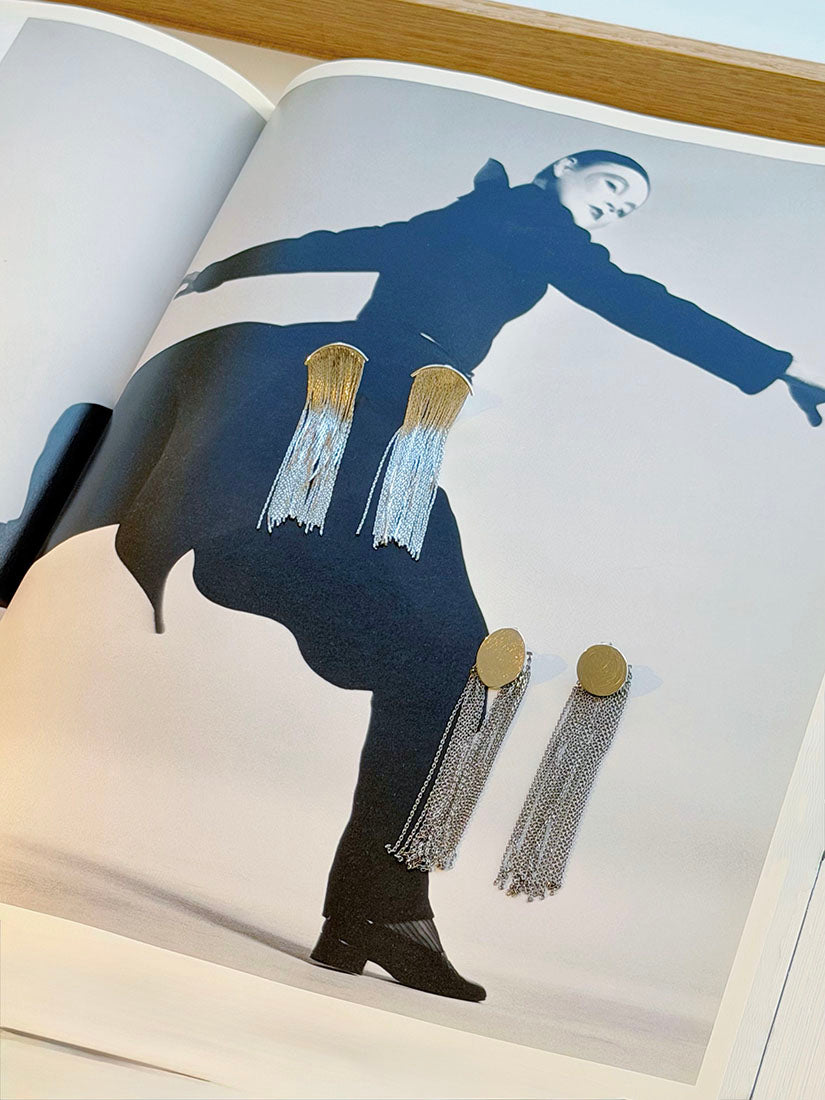 Silver Chain Tassel Earrings (2 Styles)