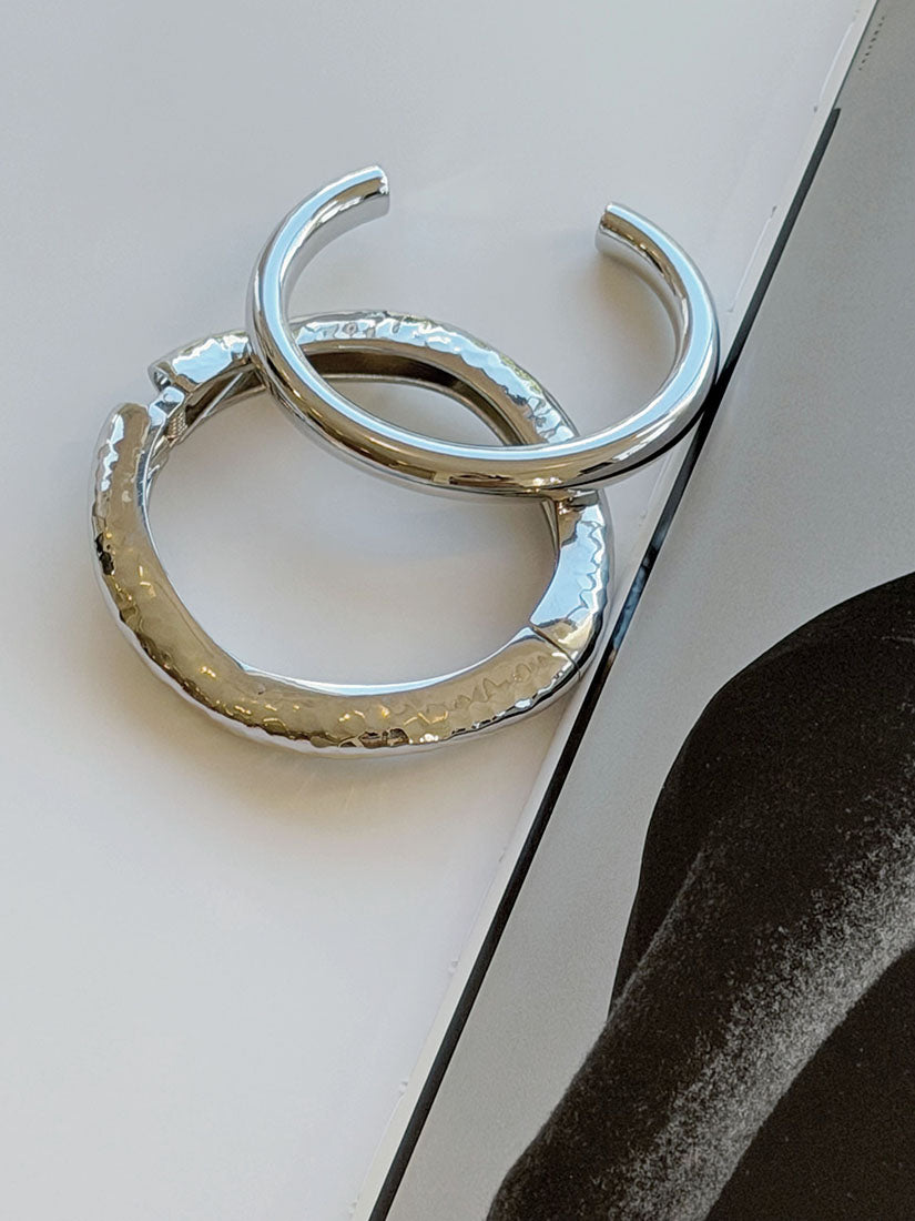 Modernist Textured Silver Jewellery (3 Styles)