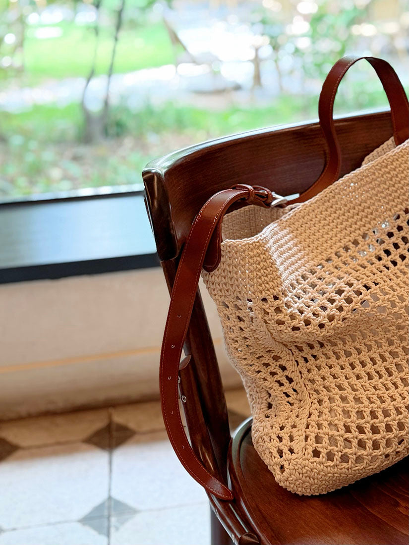 Crochet Net Shoulder Bag