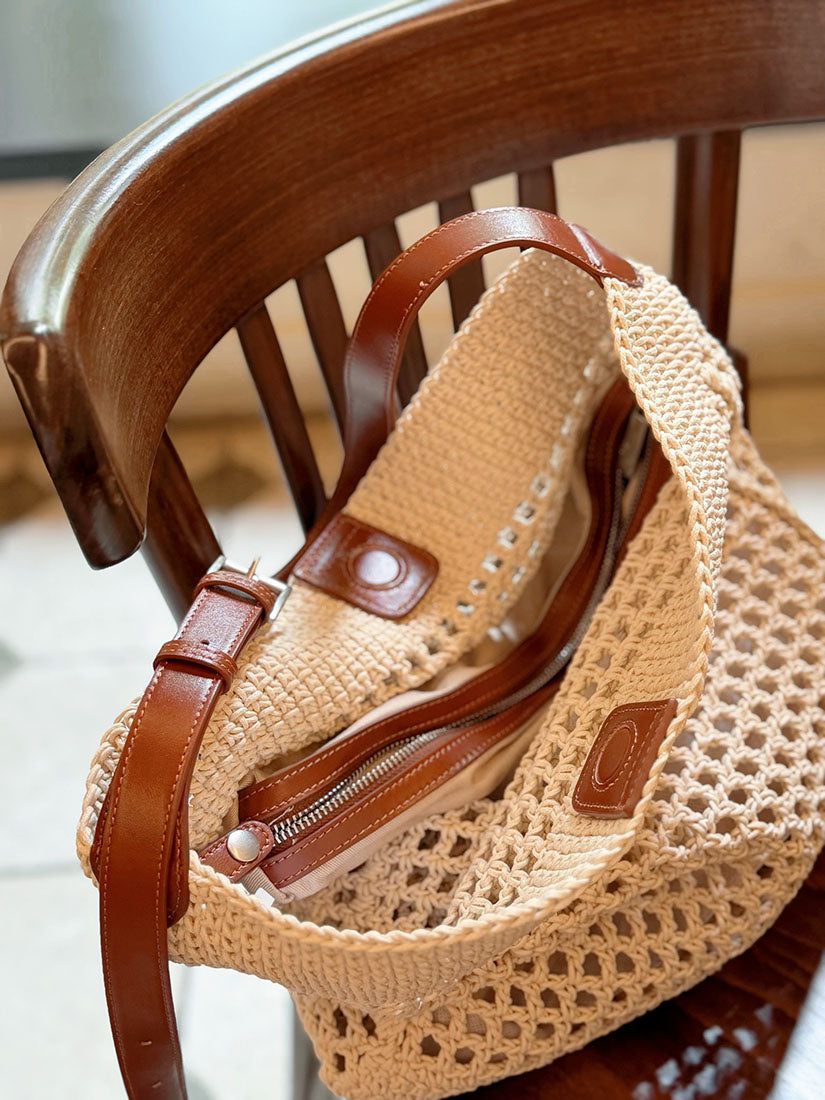 Crochet Net Shoulder Bag