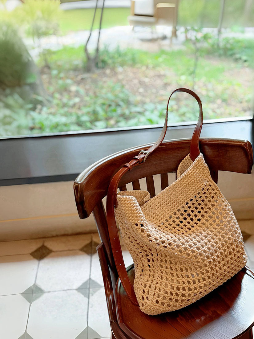 Crochet Net Shoulder Bag