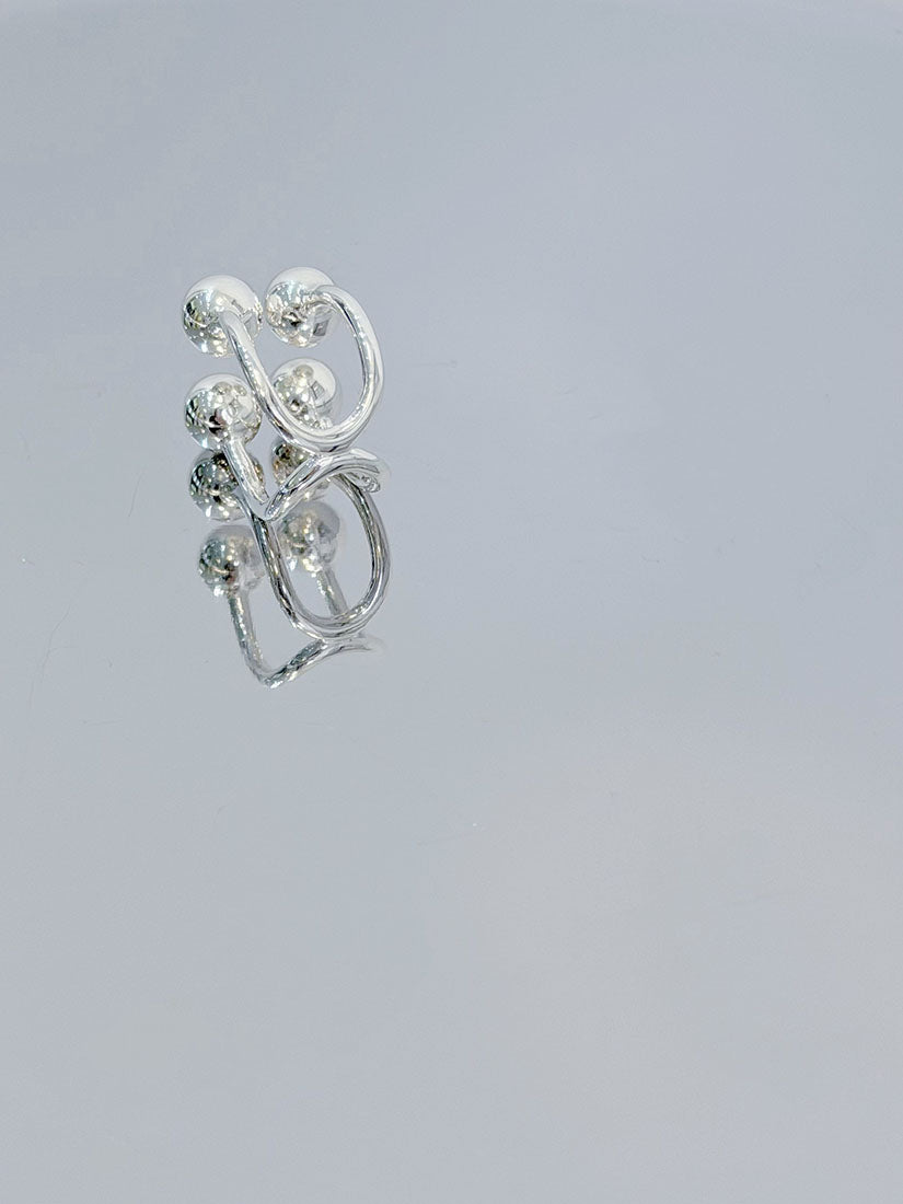 Silver Bubbles Ring