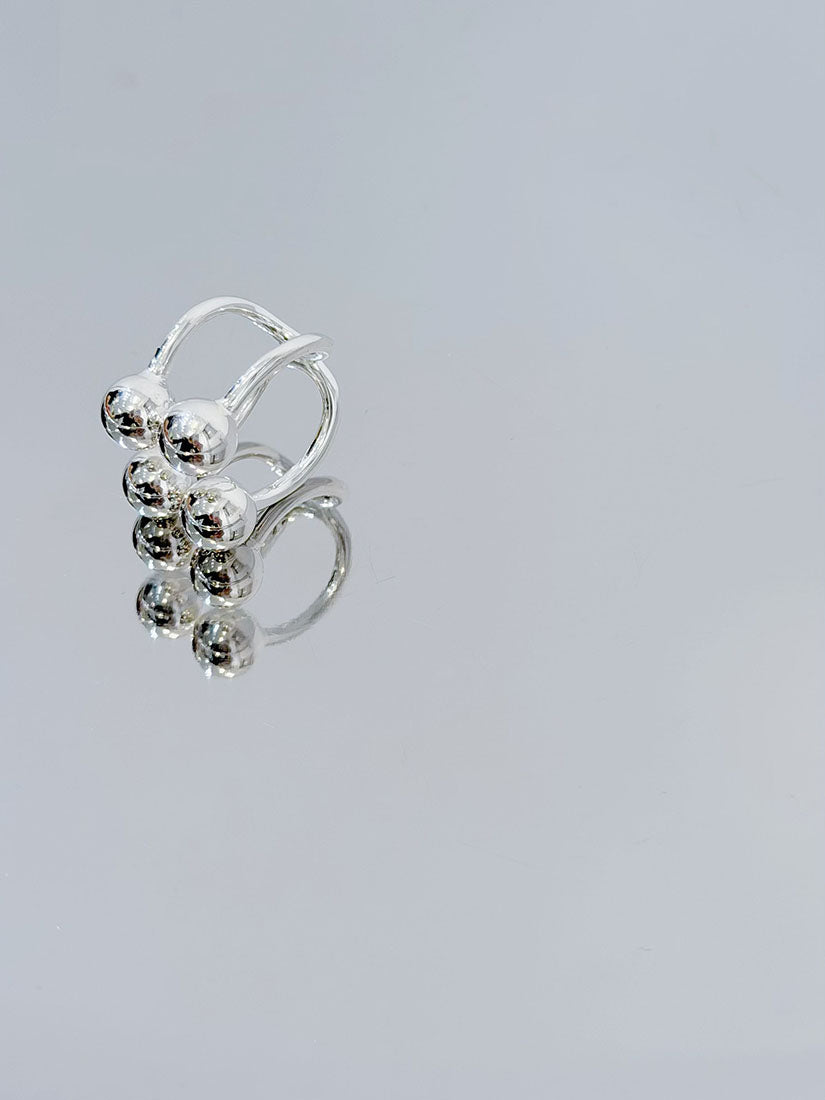 Silver Bubbles Ring