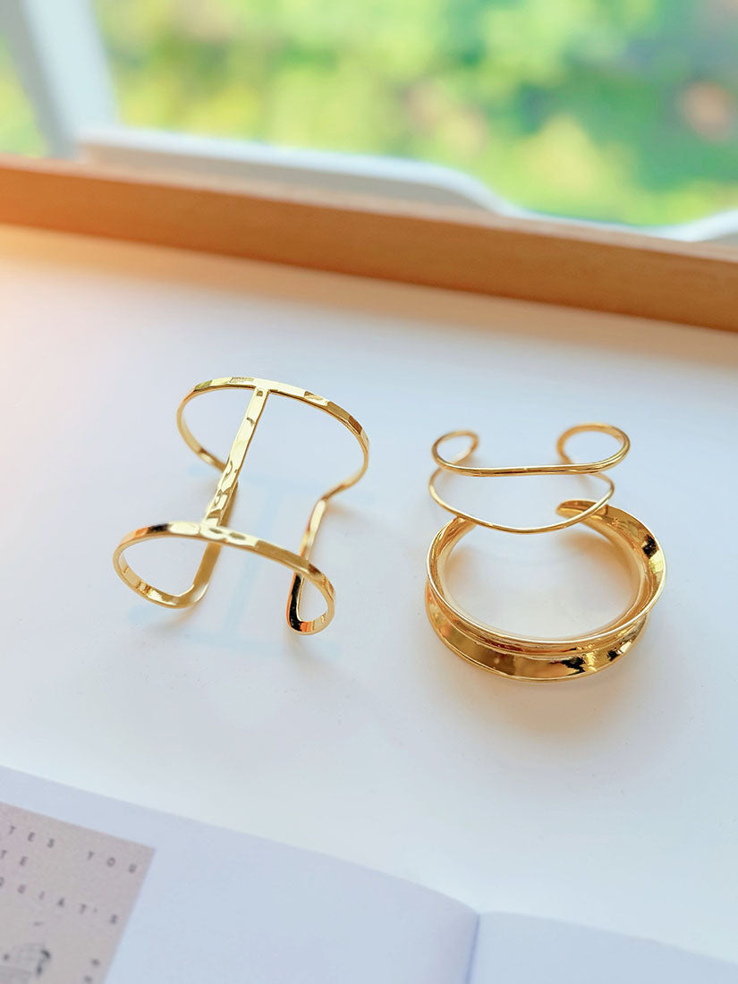 Artistic Golden Bangle (3 Styles)