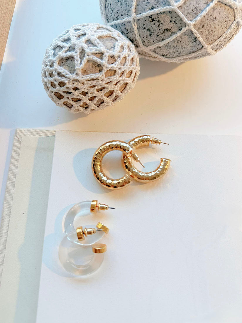 Bold Hoop Earrings (2 Styles)