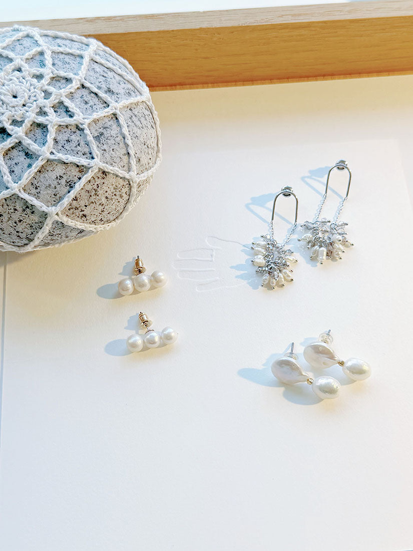 Freshwater Pearl Earrings (3 Styles)