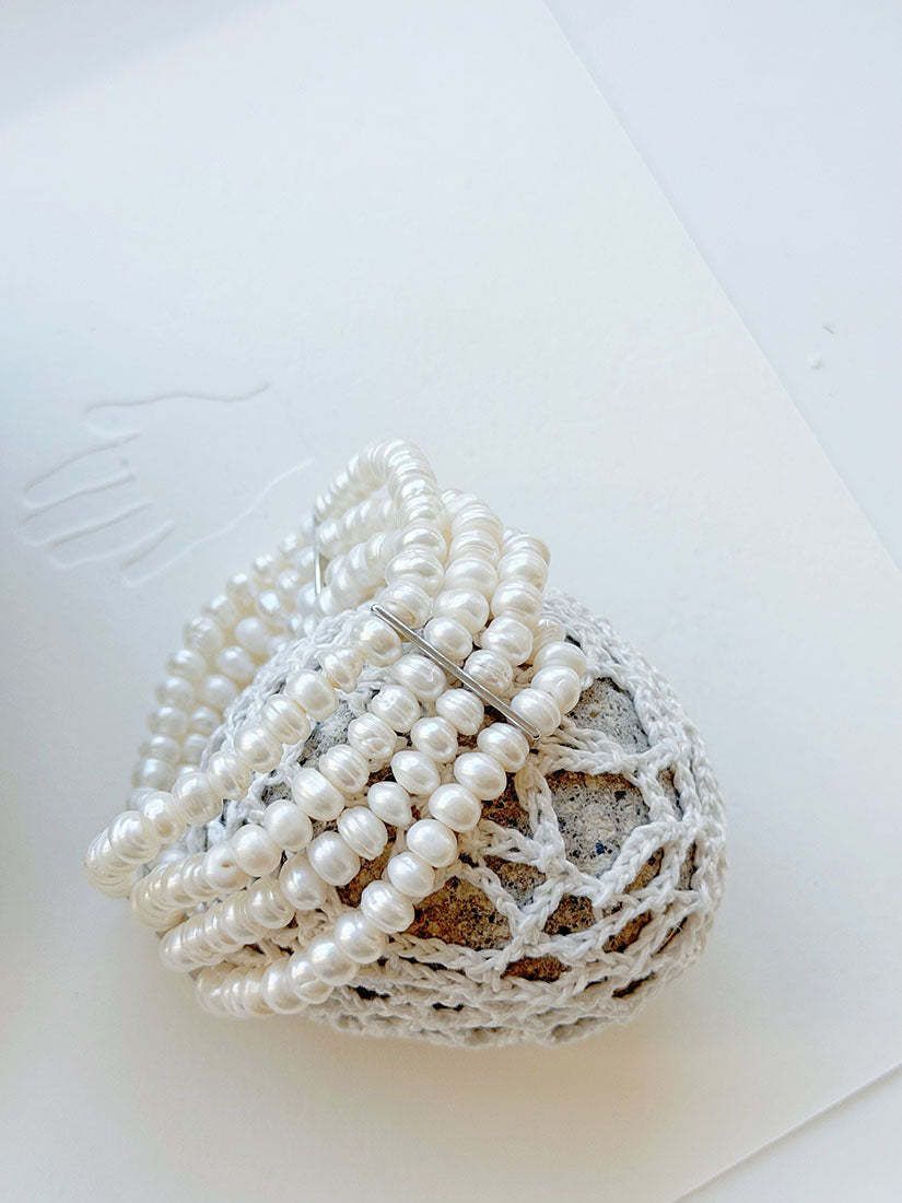 Freshwater Pearl Bead Bracelet (2 Styles)