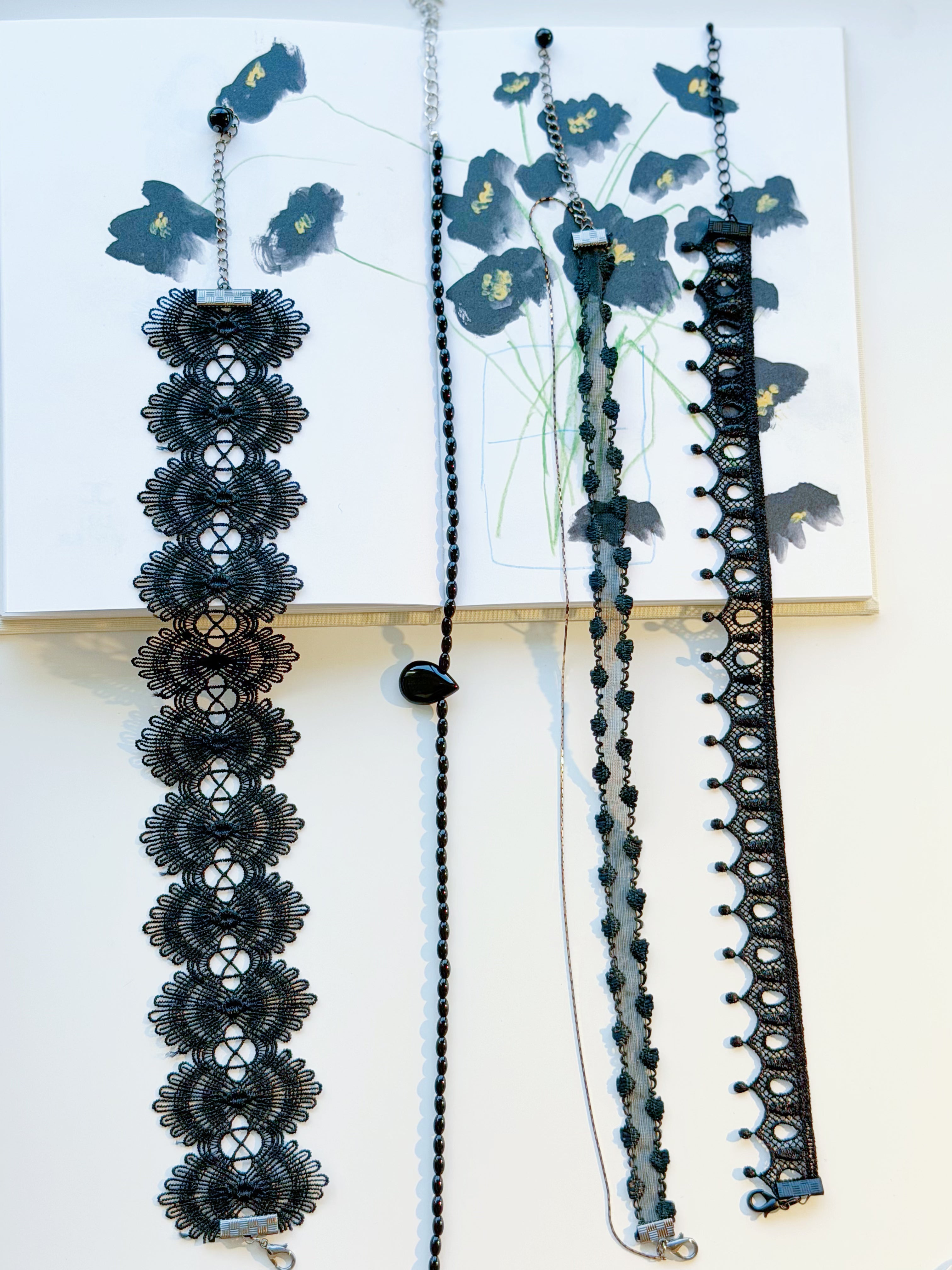 Black Choker (4 Styles)