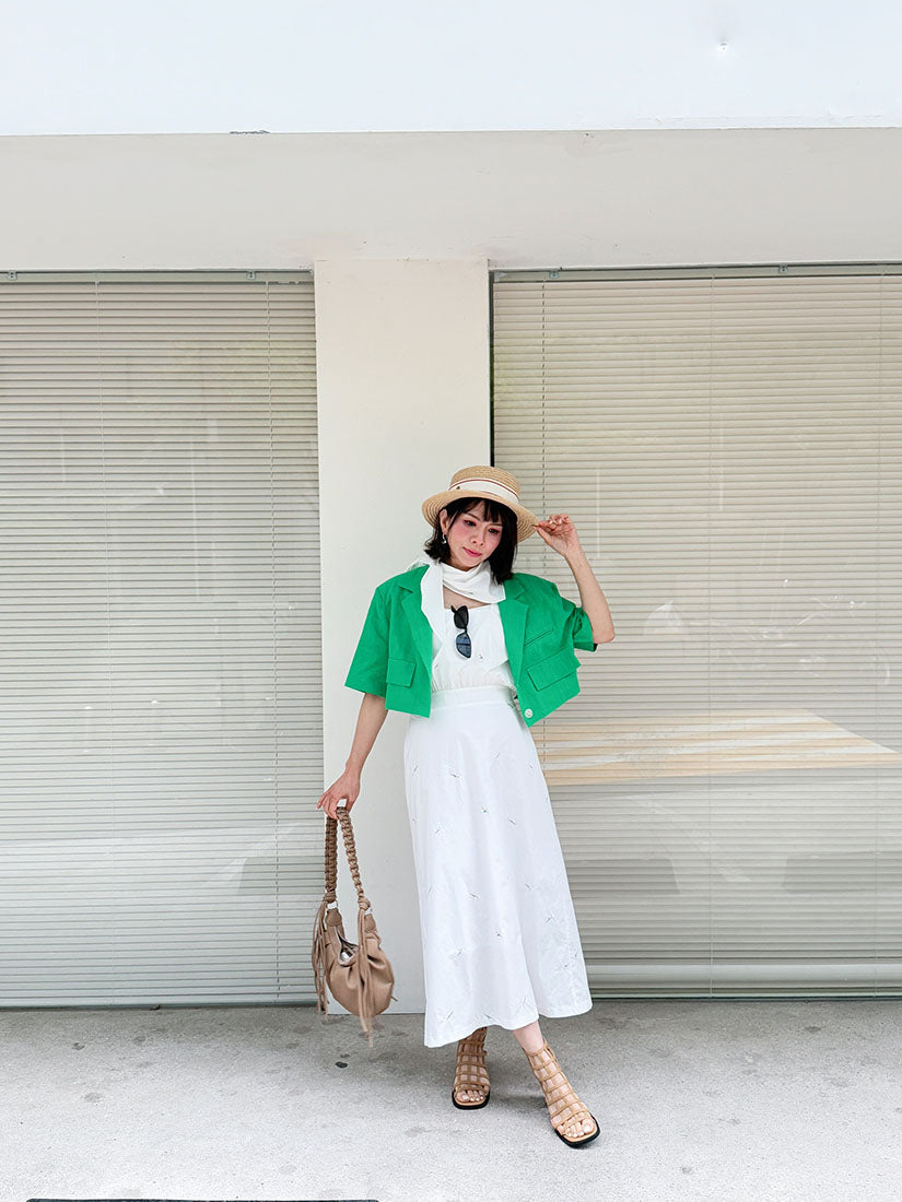 Grid Heeled Sandals (2 Colours)