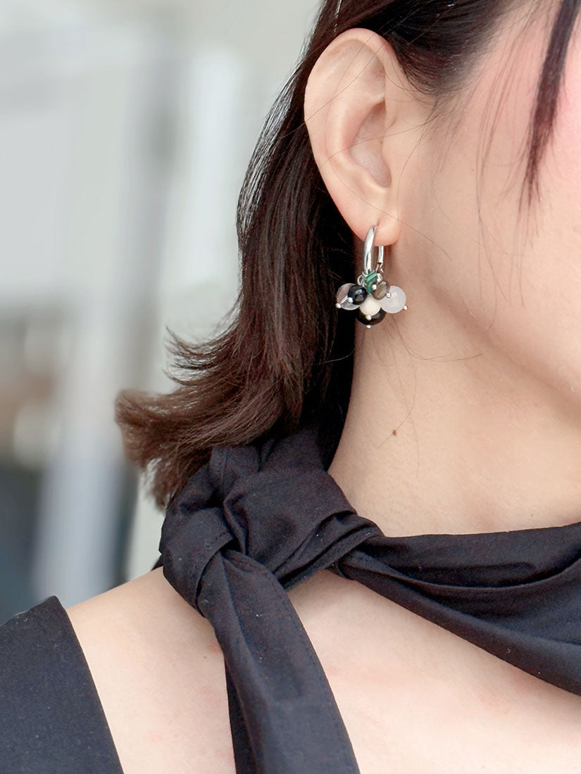 Charm Hoop Earrings