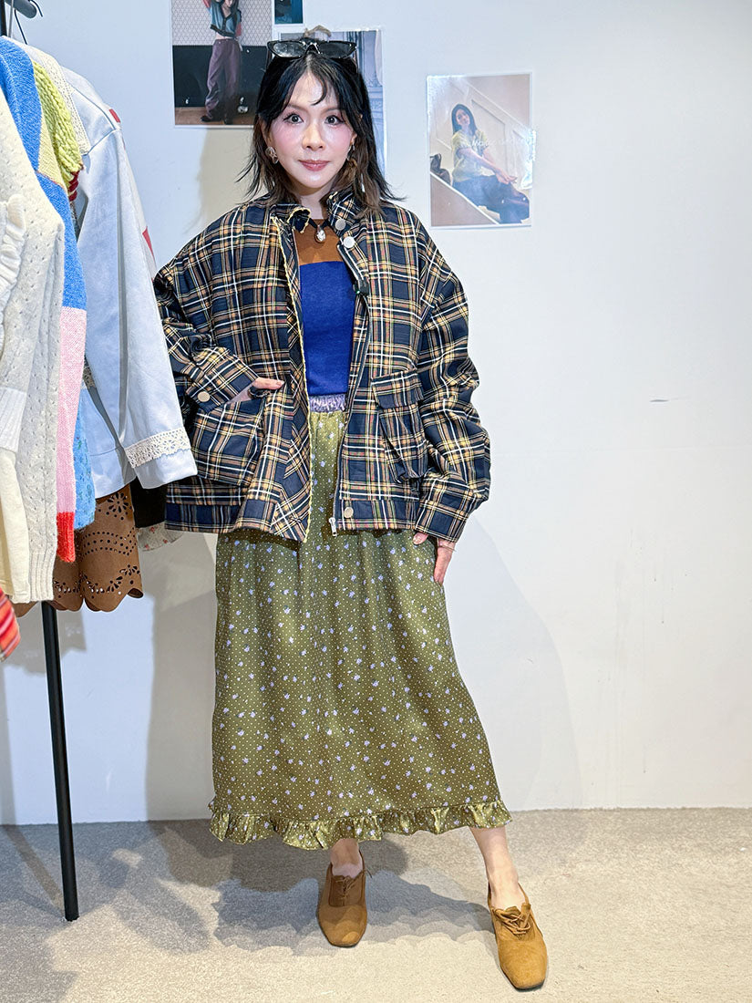 Daisy Polka Dot Printed Skirt (2 Colours)