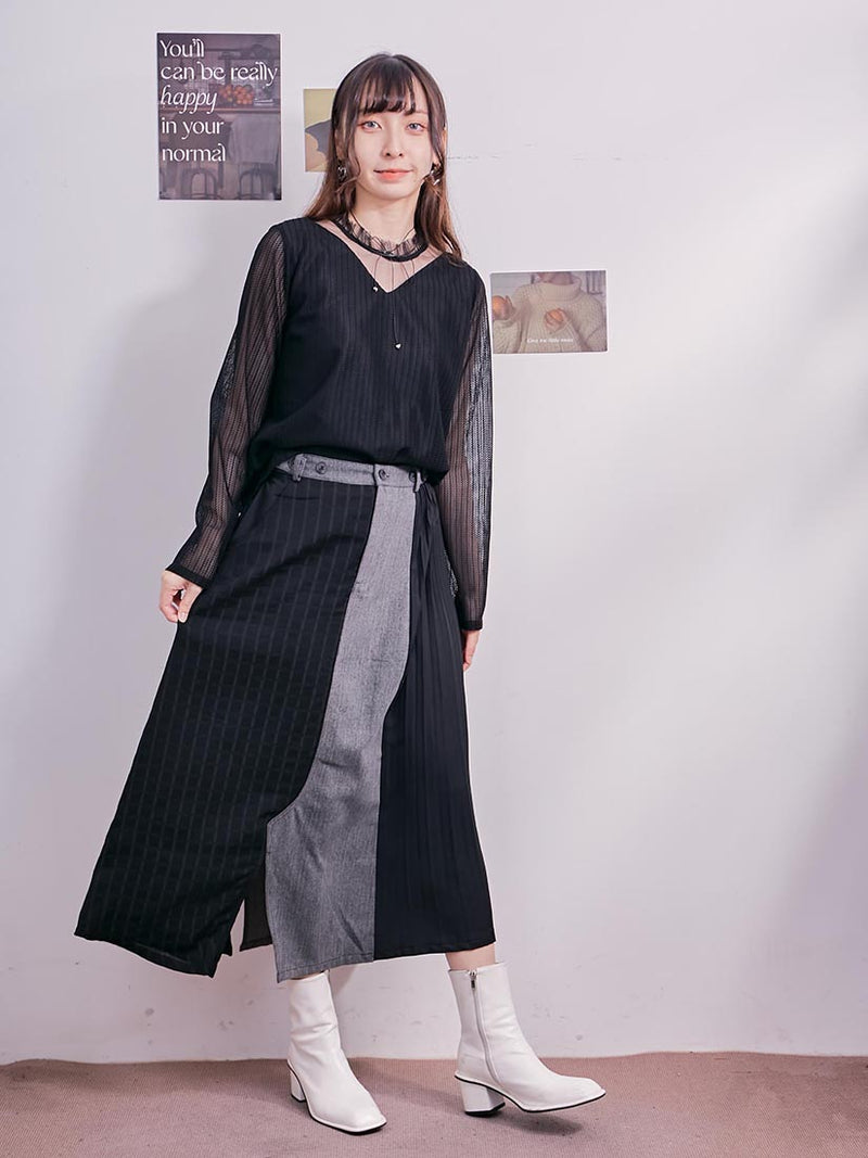 Restructure Skirt (2 Colours)