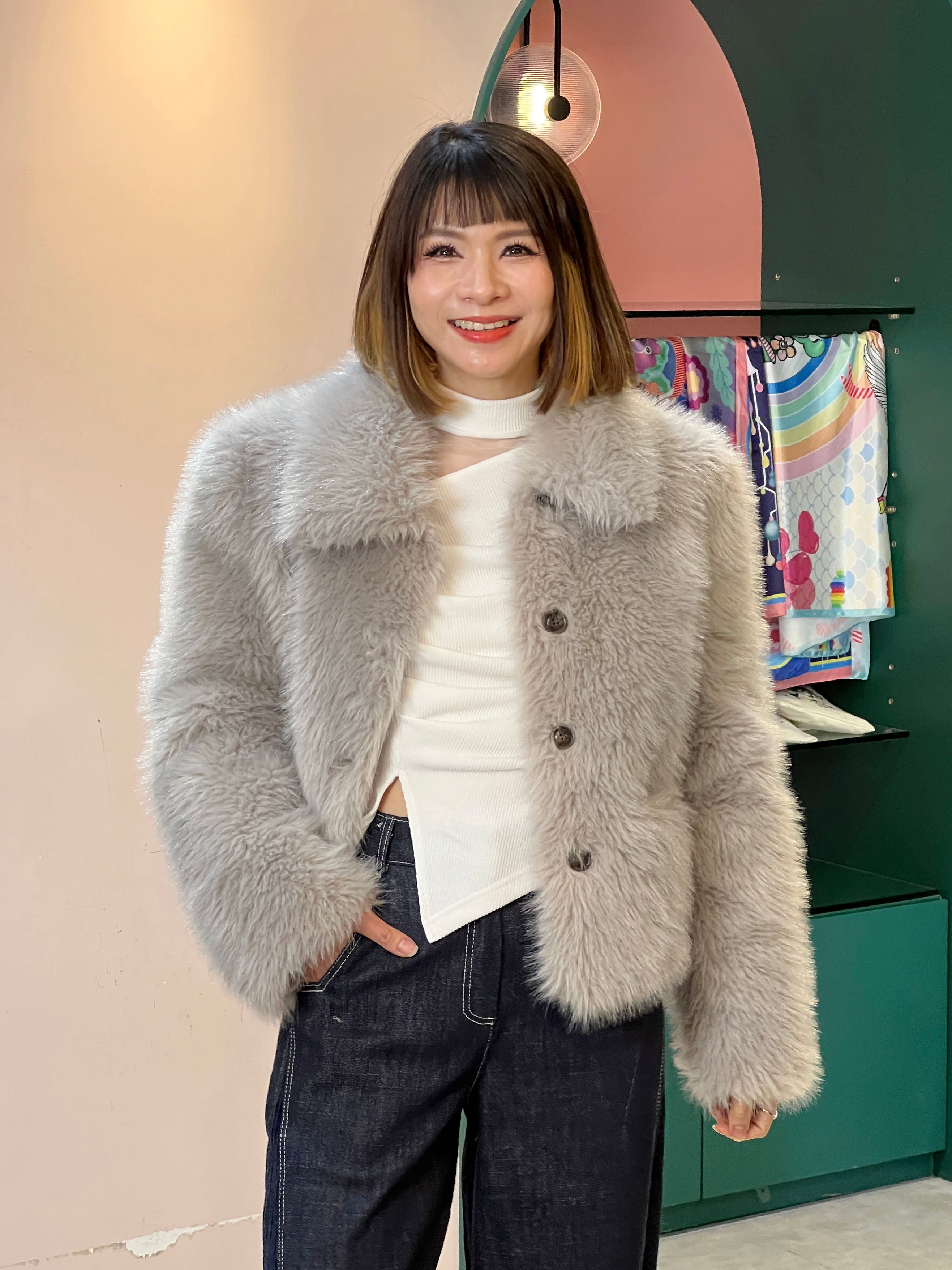 Faux Fur Jacket (2 Colours)