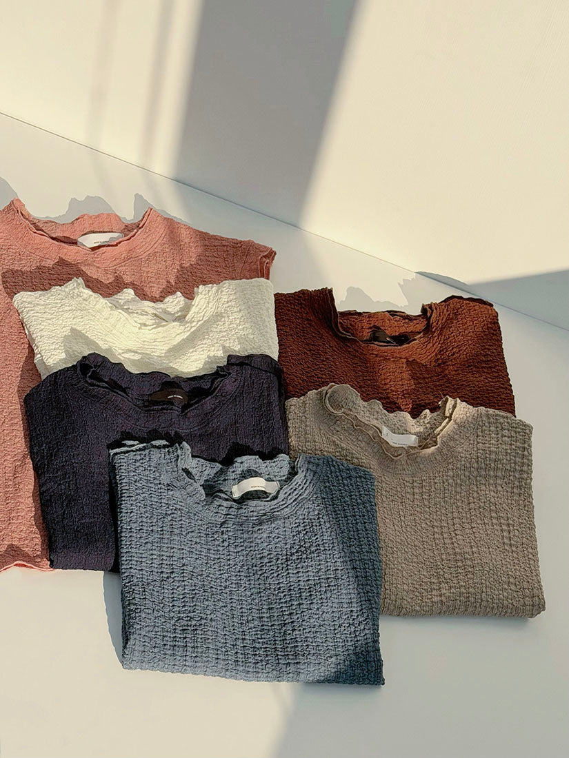 Layered Neck Smocked Vest Top (6 Colours)