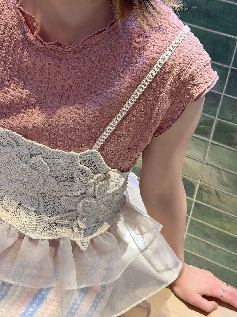 Layered Neck Smocked Vest Top (6 Colours)
