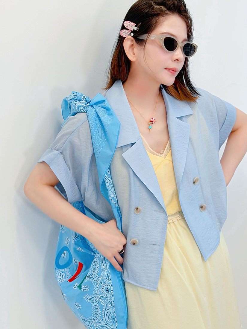 Lightweight Crop Blazer (6 Colours)