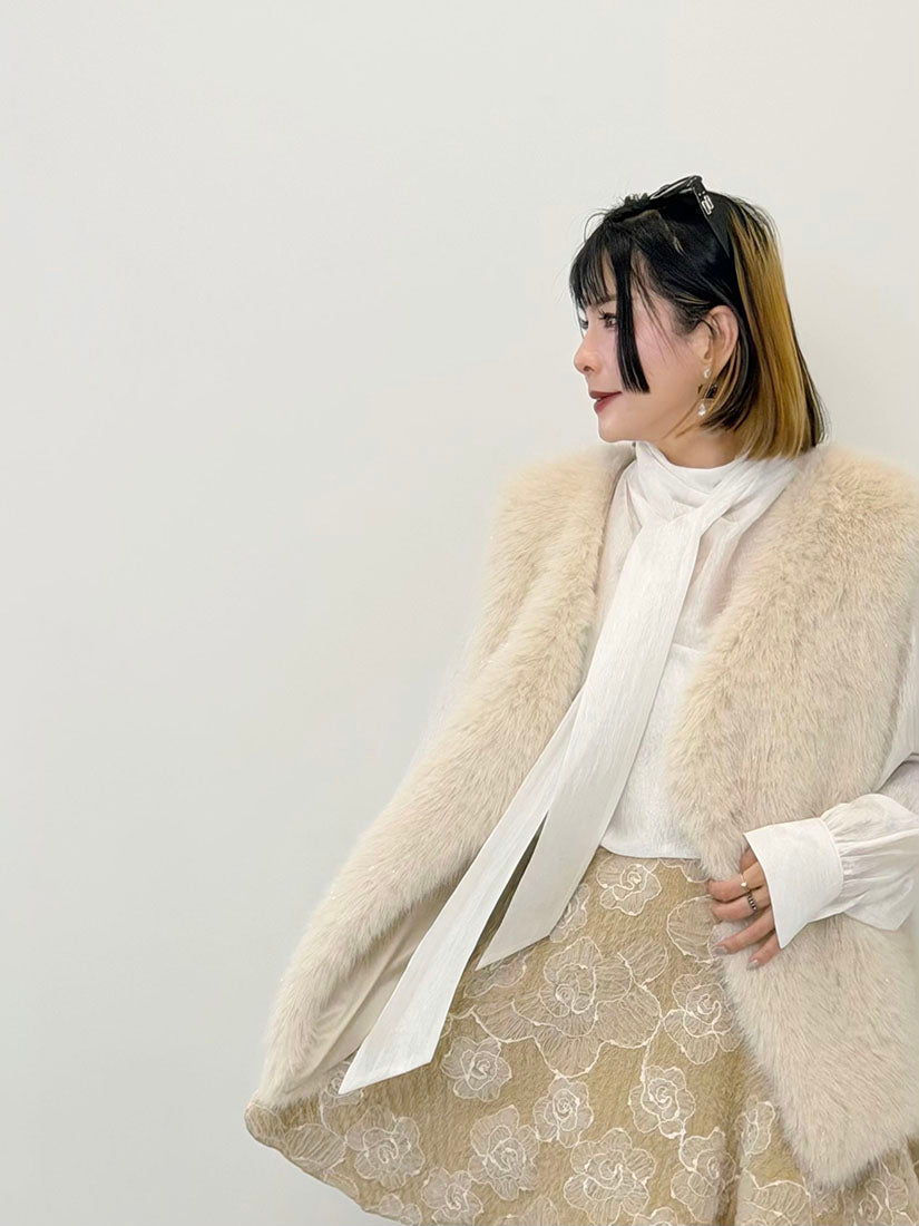 Chubby Faux Fur Vest (4 Colours)